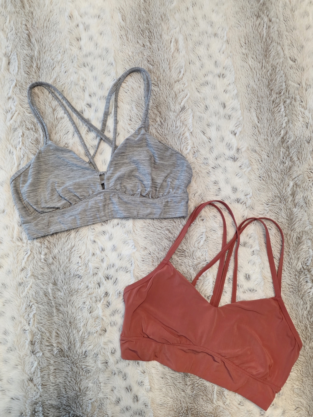 MED Bralette BUNDLE -Heather Gray & Terracotta